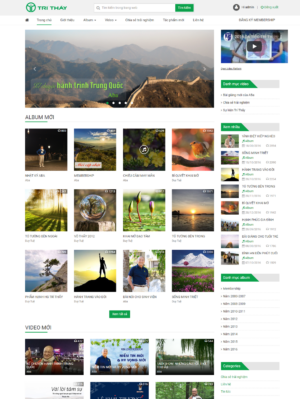 Mẫu website tin tức 009