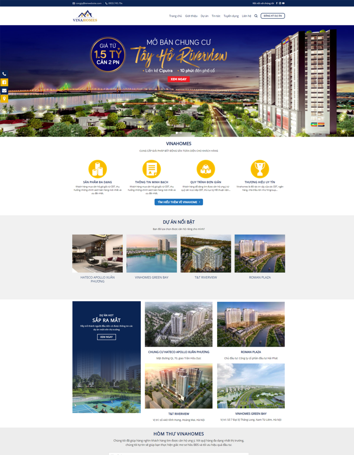 Mẫu Web Bất Động Sản 065