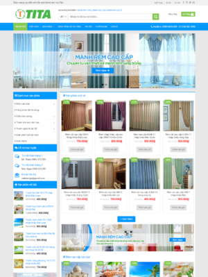 Mẫu website nội thất 064