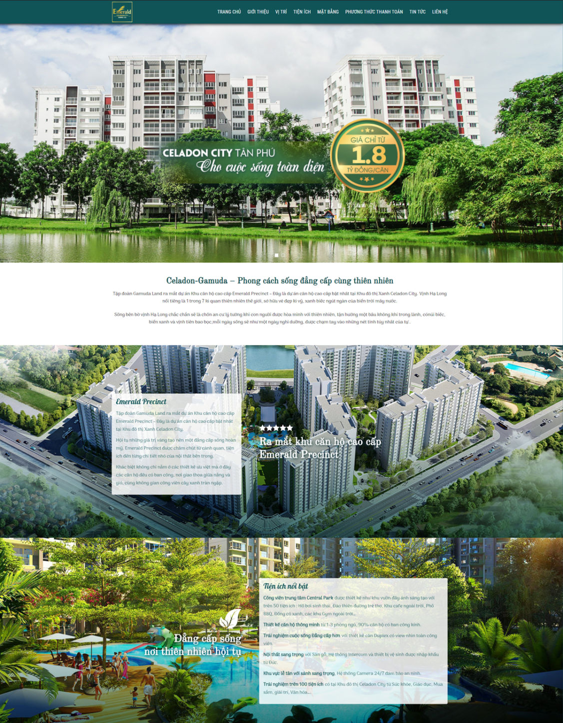 Mẫu Web Bất Động Sản 063