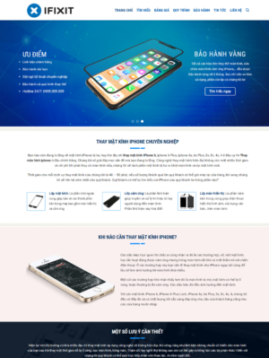 Mẫu website dịch vụ 005