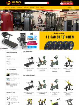 Mẫu website cơ khí, công nghiệp 004