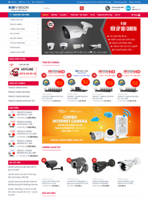 Mẫu website camera 002