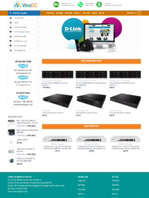 Mẫu website camera 011