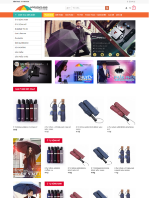 Mẫu website thời trang 010