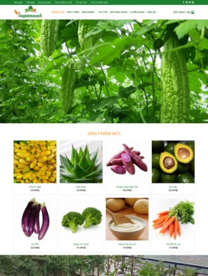 Mẫu website ẩm thực 044