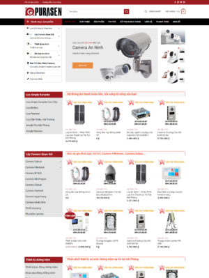 Mẫu website camera 005