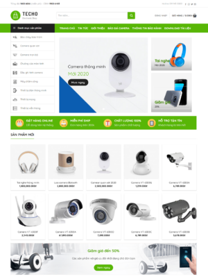 Mẫu website camera 013