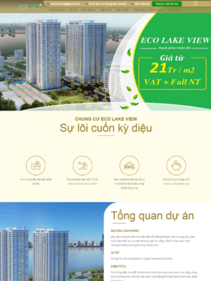 Mẫu web bất động sản 015