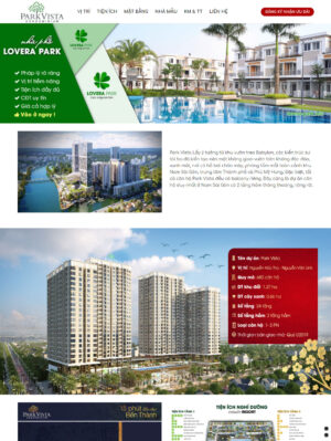 Mẫu web bất động sản 003