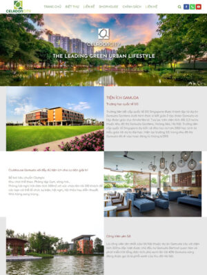 Mẫu web bất động sản 010