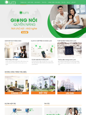 Mẫu website công nghệ 003