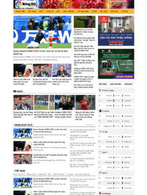 Mẫu website tin tức 003