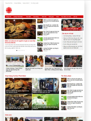 Mẫu website tin tức 004