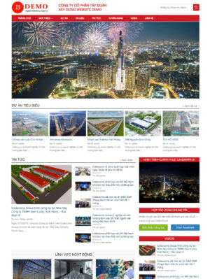 Mẫu Web Bất Động Sản 067