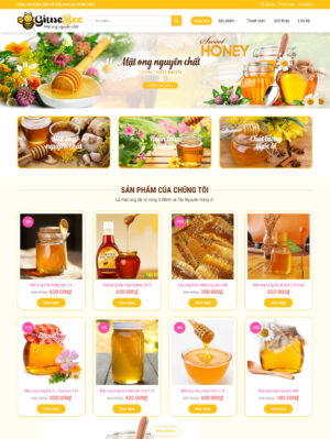 Mẫu website mỹ phẩm 006