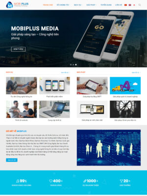 Mẫu website dịch vụ 019