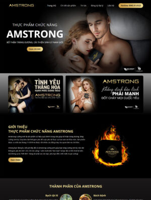 Mẫu website mỹ phẩm 033