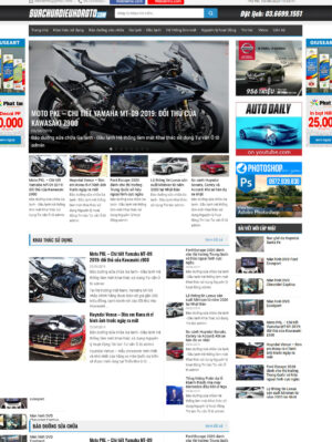 Mẫu website tin tức 006