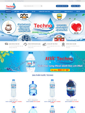 Mẫu website văn phòng phẩm 006