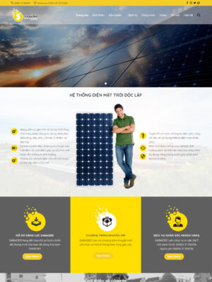 Mẫu website công nghệ 011