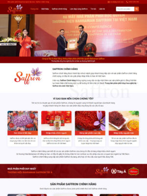 Mẫu website ẩm thực 026