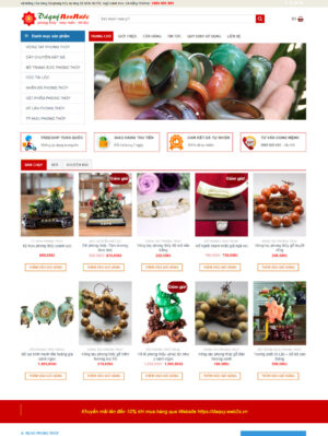 Mẫu website phong thuỷ 002