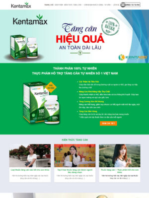 Mẫu website mỹ phẩm 010