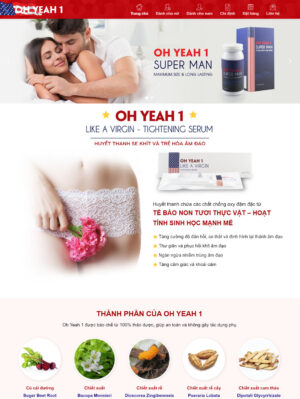 Mẫu website mỹ phẩm 012