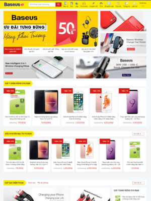 Mẫu website điện thoại 013