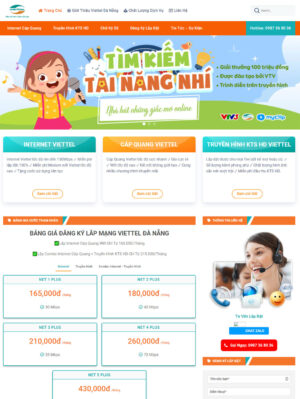 Mẫu website dịch vụ 002