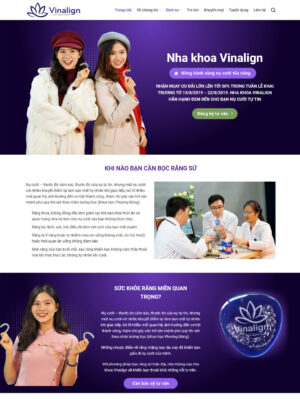 Mẫu website y tế 006