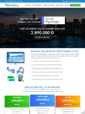 Mẫu website dịch vụ 011