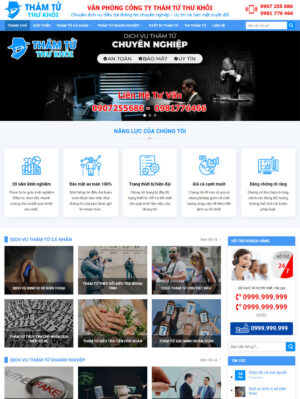 Mẫu website dịch vụ 017