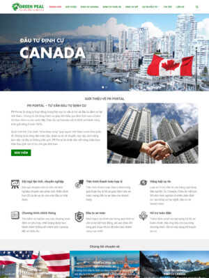 Mẫu website du lịch 023