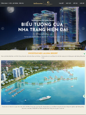 Mẫu Web Bất Động Sản 036