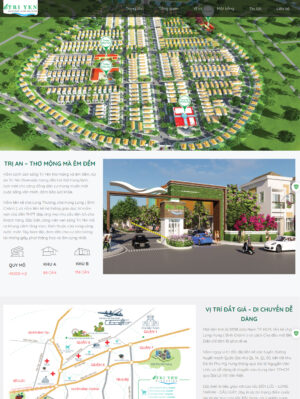 Mẫu Web Bất Động Sản 037