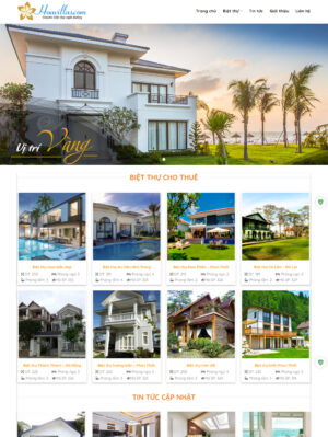 Mẫu Web Bất Động Sản 048