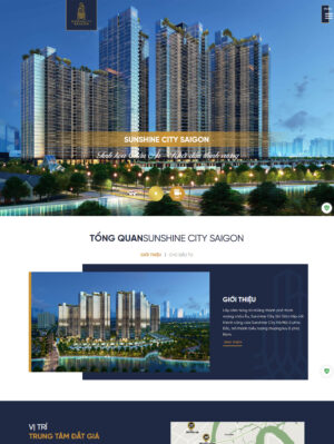 Mẫu Web Bất Động Sản 051