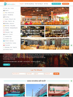 Mẫu Web Bất Động Sản 052