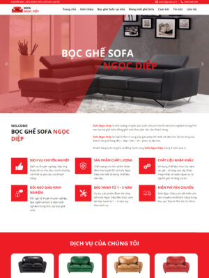 Mẫu website nội thất 026