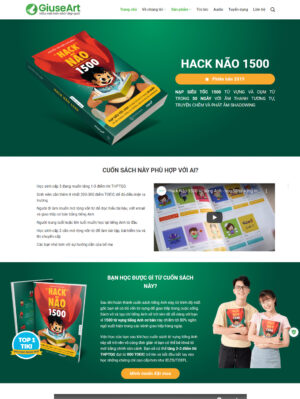 Mẫu website giáo dục 007