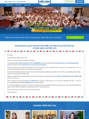 Mẫu website giáo dục 008