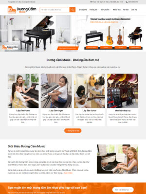 Mẫu website giáo dục 009