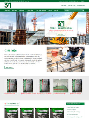 Mẫu web bất động sản 082