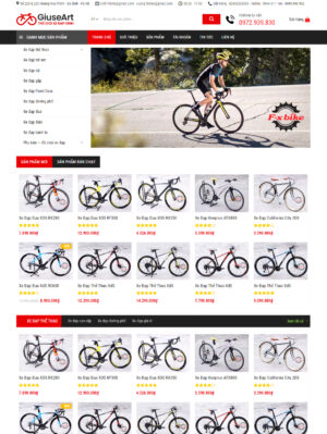 Mẫu website ô tô, xe máy 018